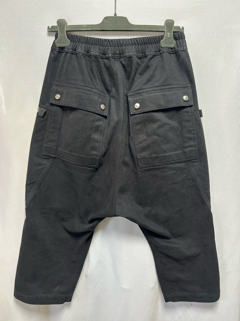パンツ Rick Owens 22AW BAUHAUS BELA CARGO PANTS Rick Owens Black Bauhaus Bela Cargo Pants Rick Owens
