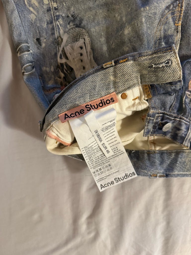 acne studios トロンプルイユ デニム 46 - ARCHIVESTOCK