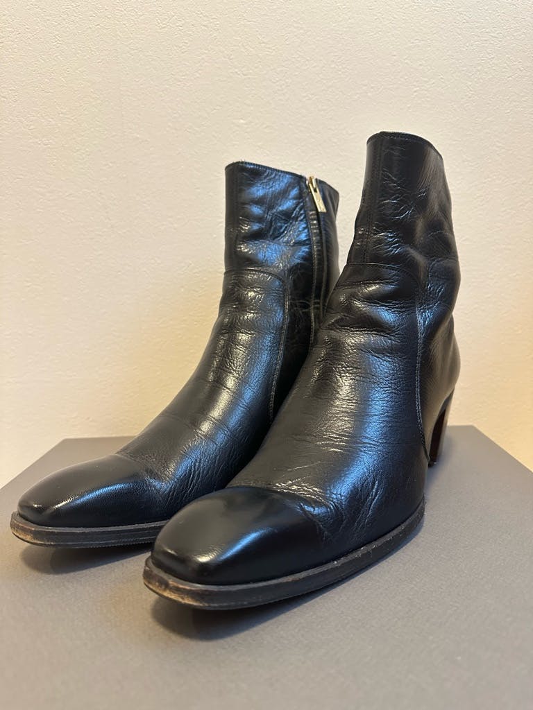 Saint laurents ジョニーブーツ 希少】Yves Saint Laurent JONNY BOOTS 43