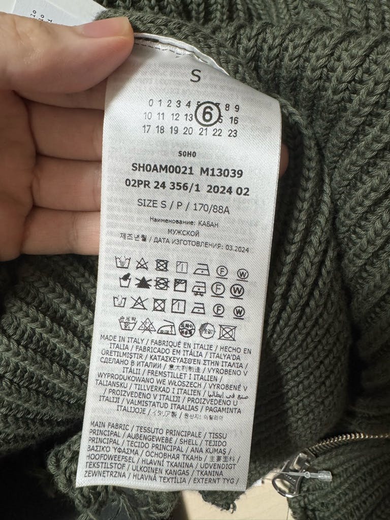 MM6 マルジェラ drivers knit ドライバーズニット MM6 マルジェラ drivers knit ドライバーズニット - ARCHIVESTOCK