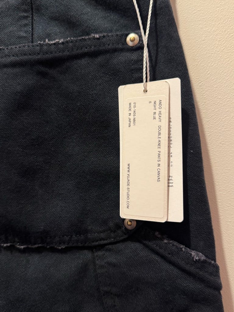 パンツ vujade ANDO HEAVY DOUBLE-KNEE PANTS Vujade ANDO HEAVY DOUBLE-KNEE PANTS - ARCHIVESTOCK