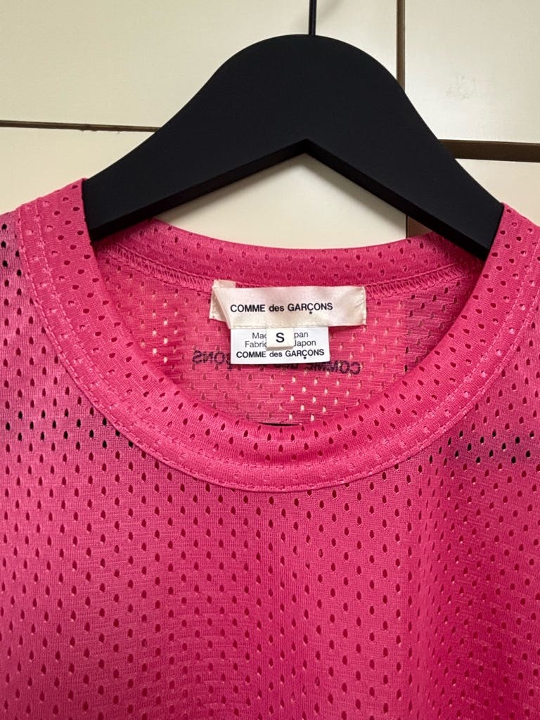 COMME des GARCONS 25ss メッシュTシャツ BLACK COMME des GARCONS(ブラックコムデギャルソン) 25SS