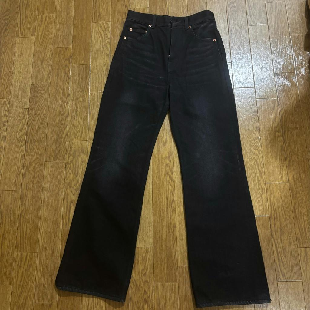 22AW Saint Laurent Paris 70's デニム ブラック 26 - ARCHIVESTOCK
