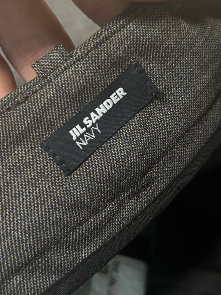 Jil sander navy グレーパンツ JILSANDER NAVY グレー チャコール