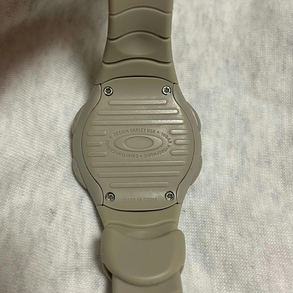 oakley D-5 D5 digital watch sand y2k テック oakley D-5 D5 digital watch sand y2k テック