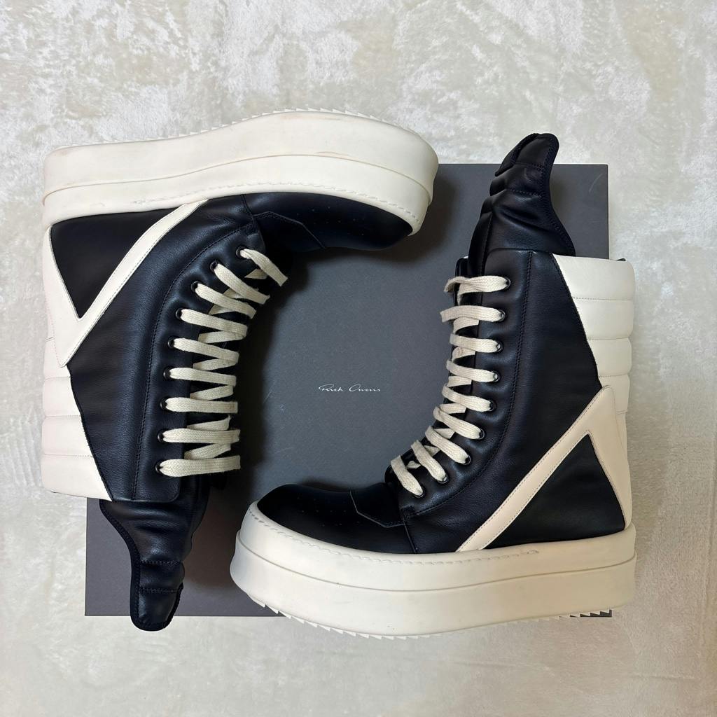 RICK OWENS ジオバスケット 41 RICK OWENS リックオウエンス ジオバスケット ハラコ MILK