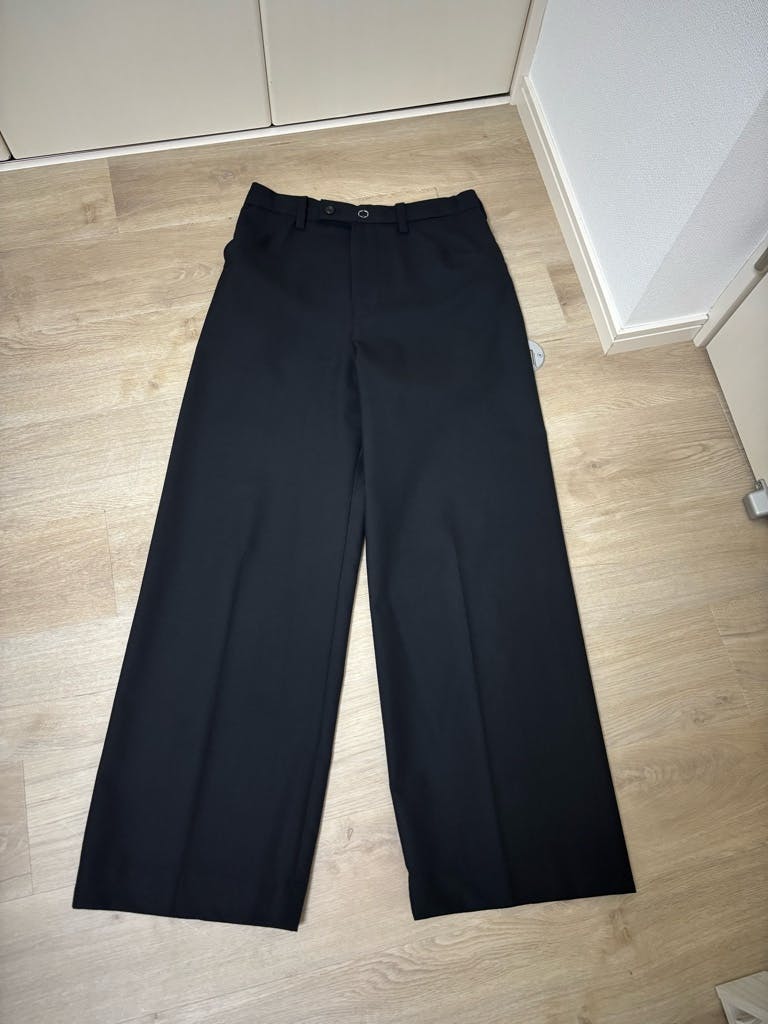 SUNSEA N.M Thickened w 耳 Cut Off Pants SUNSEA N.M THICKENED w/耳 STRAIGHT PANTS - ARCHIVESTOCK