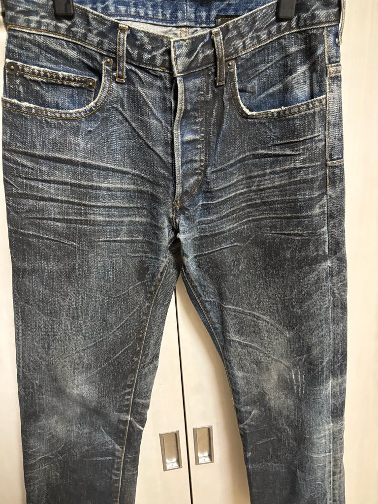 2003AW ラスター コーティング デニム ディオールオム DiorHomme Dior Homme(ディオールオム) エディ期 ラスターコーティング加工デニム