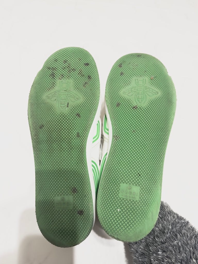 GUCCIバスケットレースアップシューズ