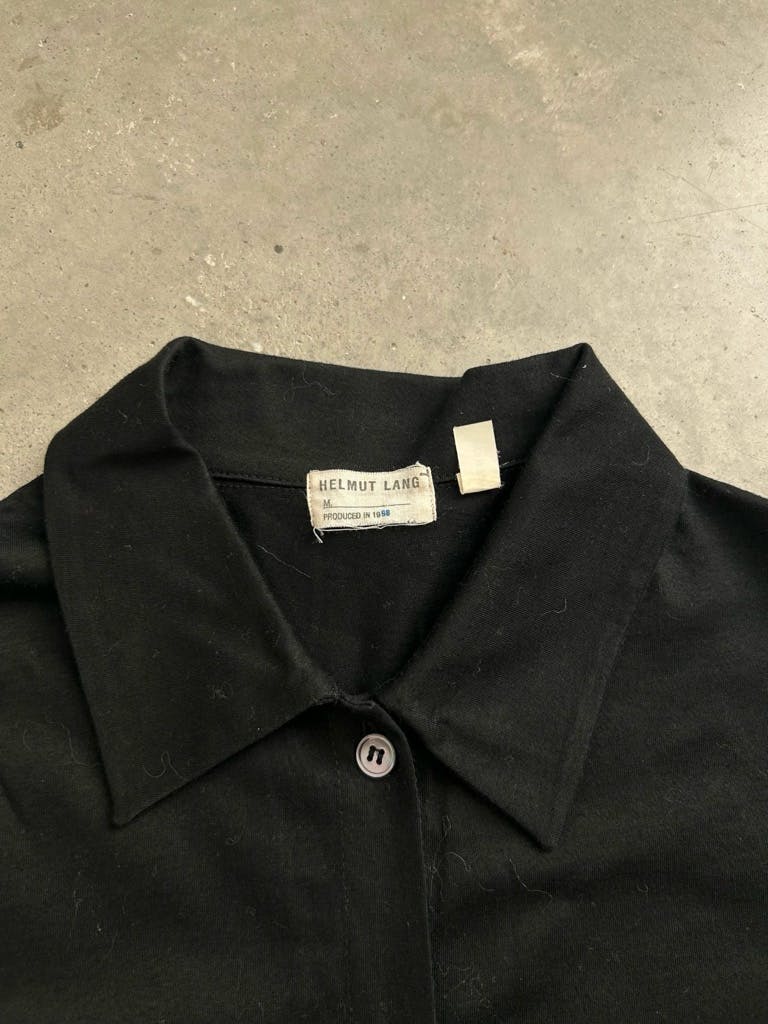 Helmut lang 1998 open elbow shirt cutout - ARCHIVESTOCK