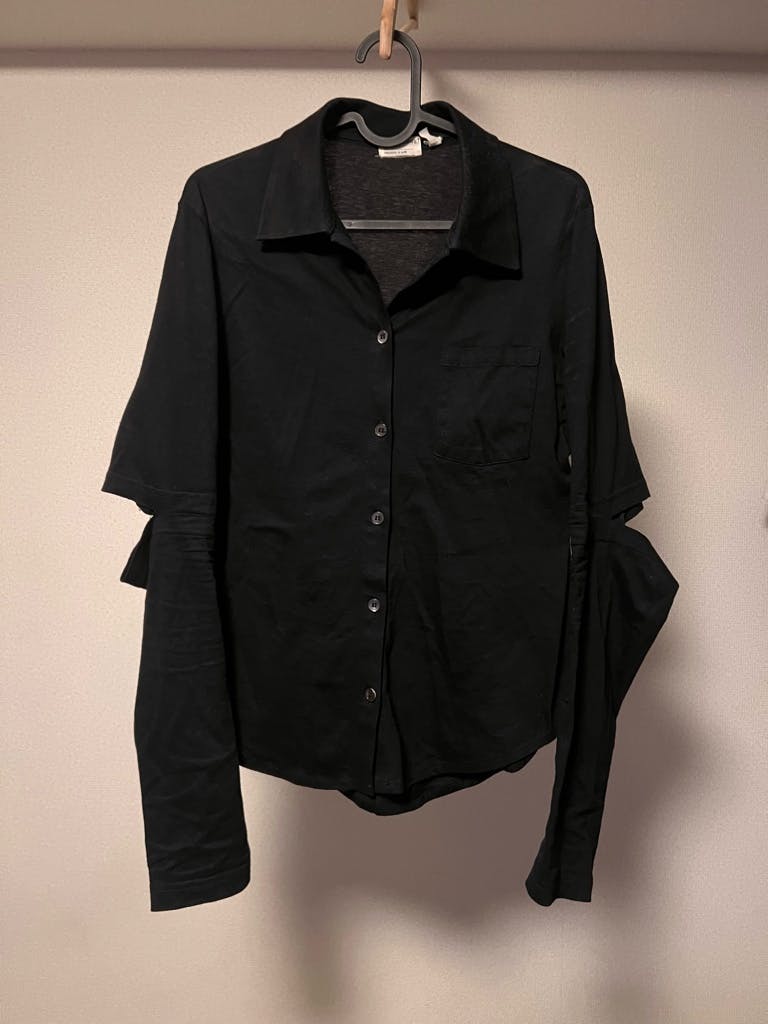 トップス Helmut lang 1998 open elbow shirt cutout Helmut lang 1998 open elbow shirt cutout - ARCHIVESTOCK