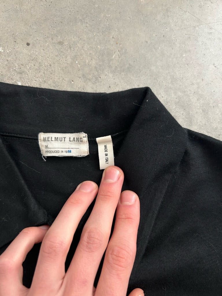 トップス Helmut lang 1998 open elbow shirt cutout Helmut lang 1998 open elbow shirt cutout - ARCHIVESTOCK
