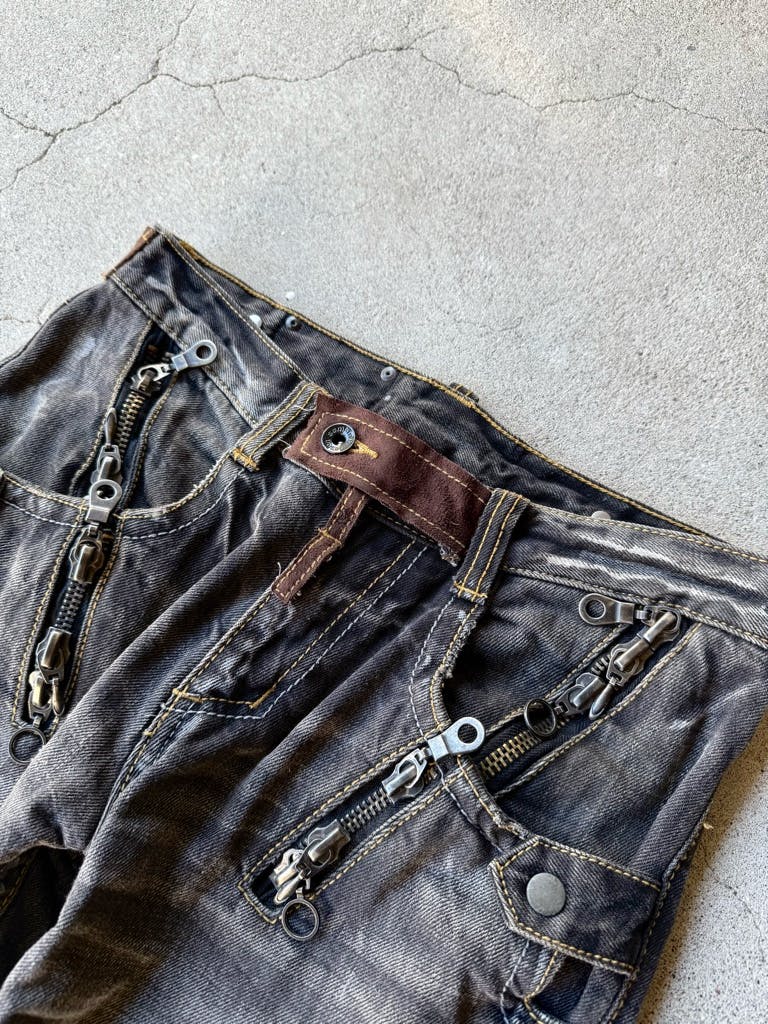 パンツ Japanese Label semanticdesign flarepants Semantic Design Jeans Size 33 W33xl29 Semantic Design Flare
