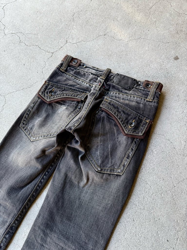 パンツ Japanese Label semanticdesign flarepants Semantic Design Jeans Size 33 W33xl29 Semantic Design Flare