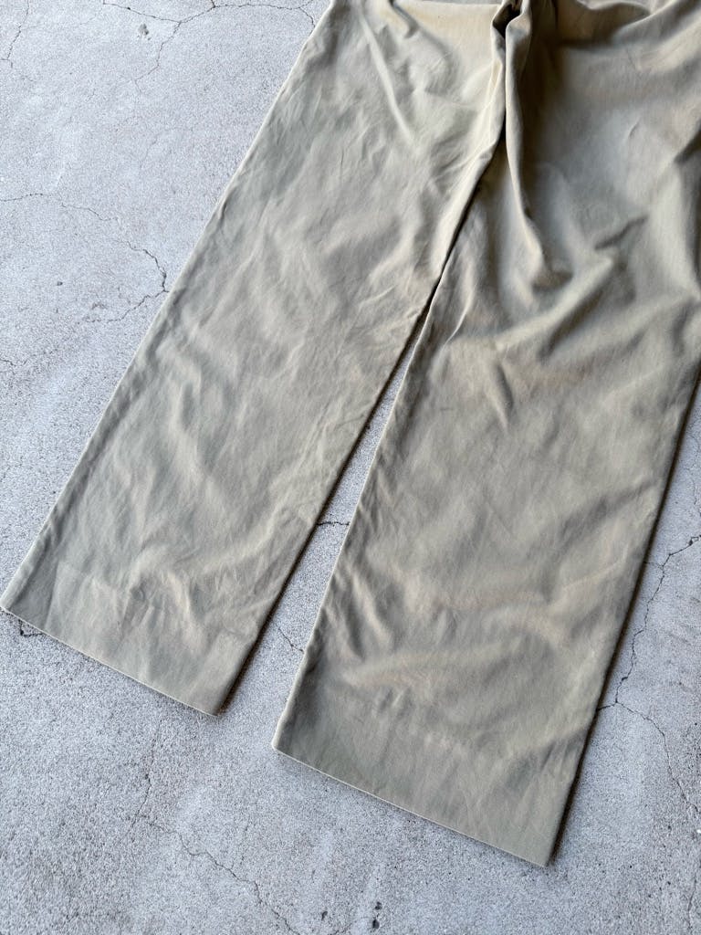 Maison Margiela 16ss Archive Cotton Straight Trousers