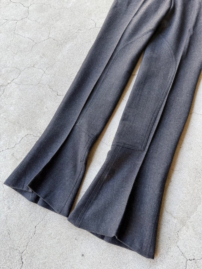 スーツ prada archive wide flare slacks pants PRADA ARCHIVE VIRGIN WOOL FLARE SLACKS - ARCHIVESTOCK