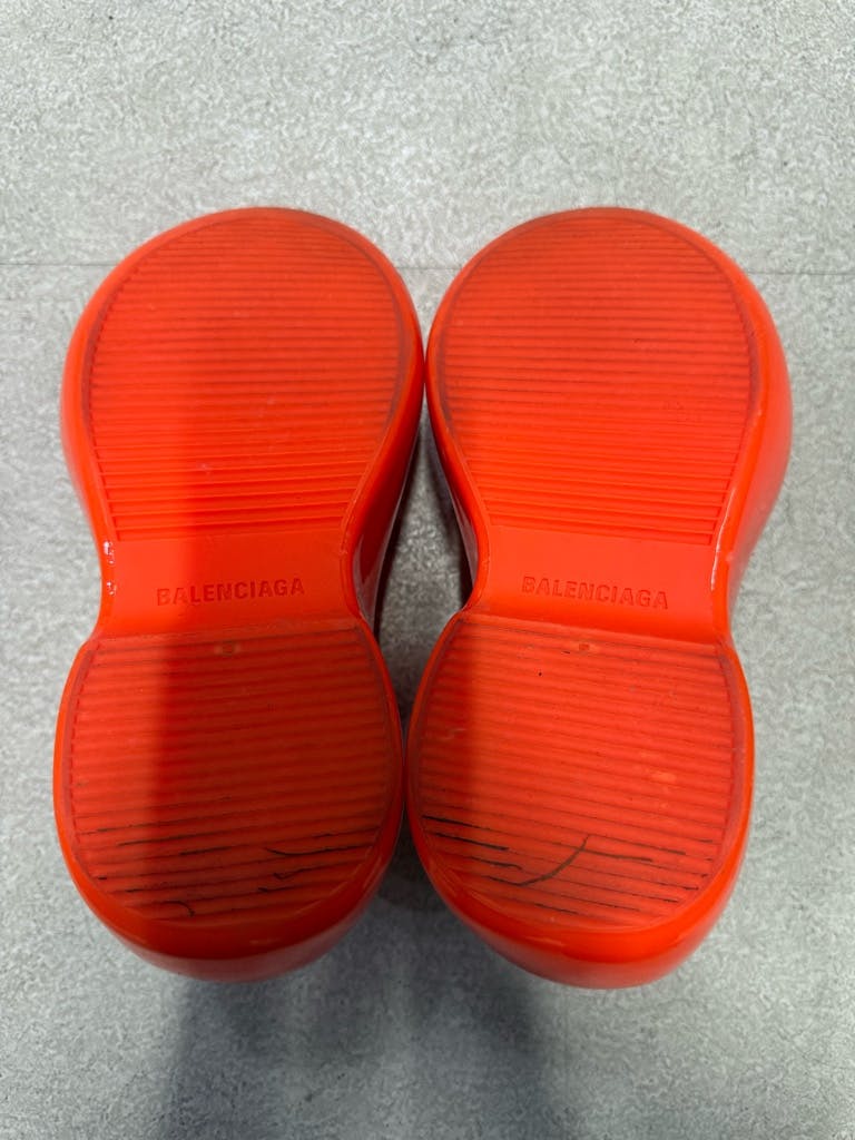balenciaga テクノクロッグ オレンジ 40 - ARCHIVESTOCK
