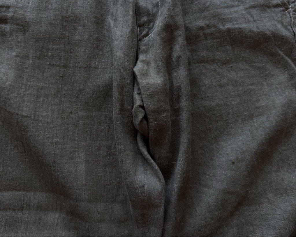 AD1999 COMME des GARCONS HOMME リネンワイドパンツ - ARCHIVESTOCK