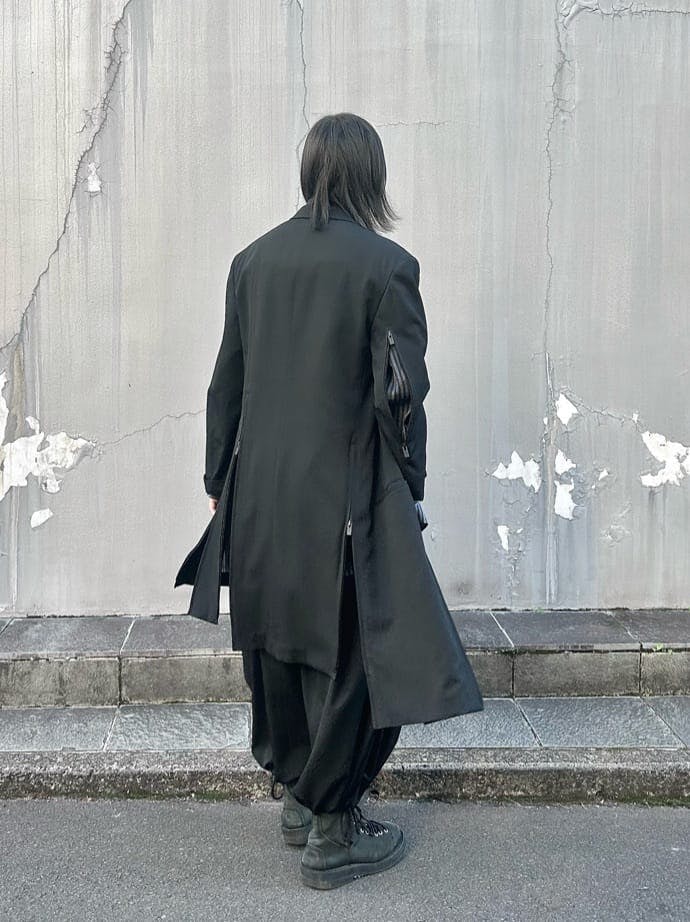 25ss WOOL GABARDINE 6 ZIPS JACKET