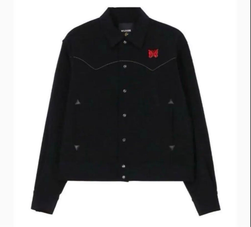 WILDSIDE × Needles PIPING COWBOY Jacket WILDSIDE Yohji Yamamoto × Needles PIPING COWBOY Jacket