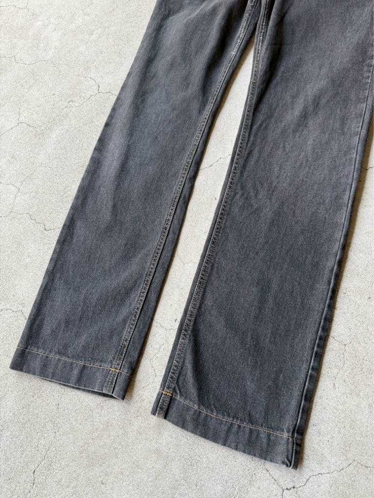 パンツ archive dolce & gabbana straight denim DOLCE&GABBANA ARCHIVE DARK GRAY STRAIGHT JEANS - ARCHIVESTOCK