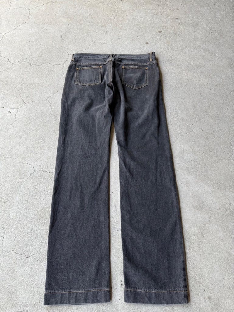パンツ archive dolce & gabbana straight denim DOLCE&GABBANA ARCHIVE DARK GRAY STRAIGHT JEANS - ARCHIVESTOCK
