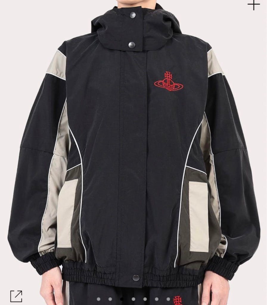 Vivienne Westwood RED LABEL☆size1☆ジャケット Vivienne Westwood red label リサイクルナイロンリップウィンド