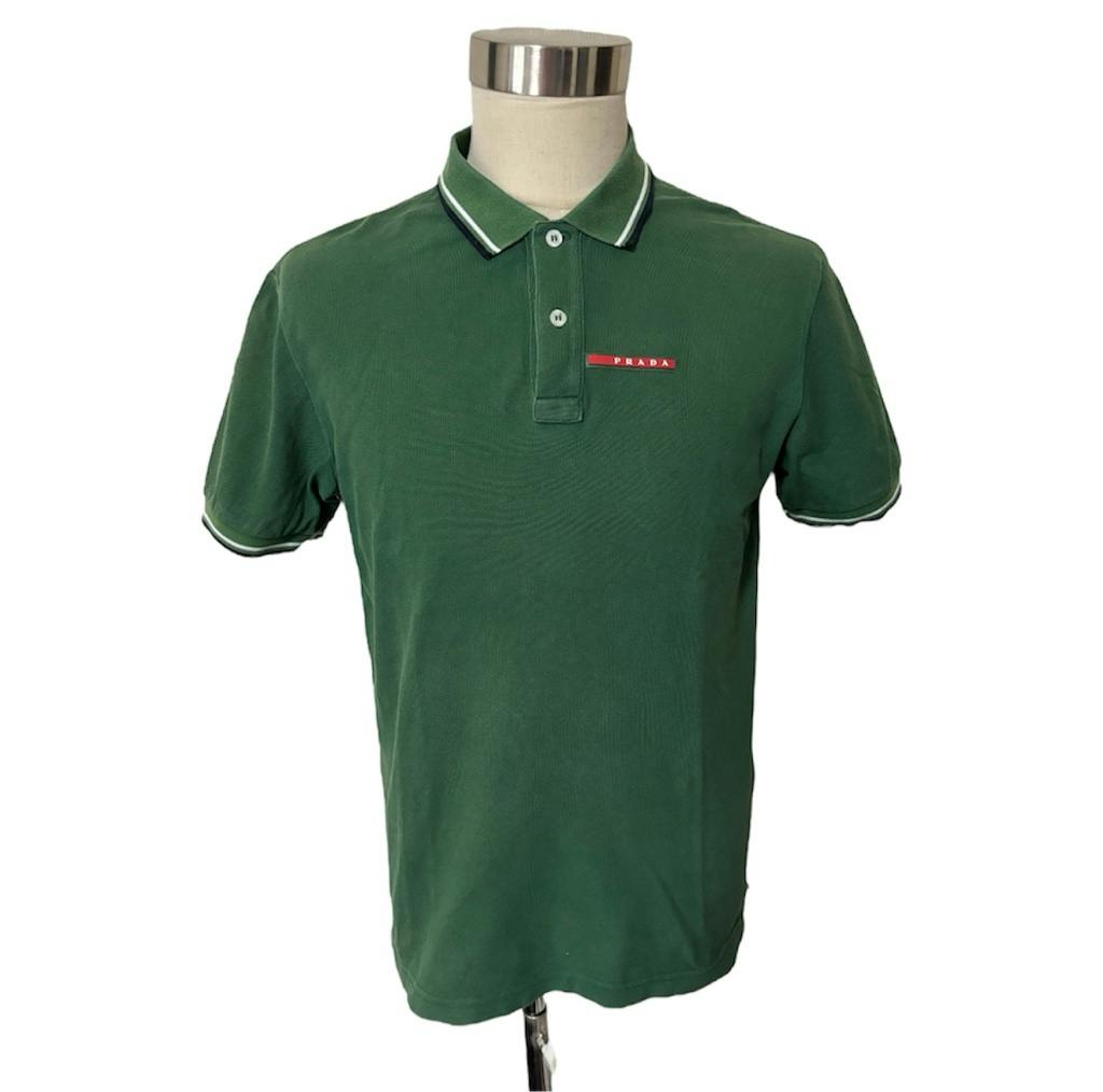 PRADA SPORT ラバーロゴ ポロシャツ - ARCHIVESTOCK