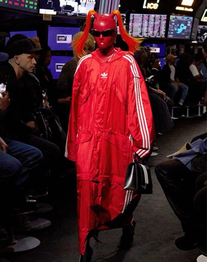 23SS Balenciaga Adidas コラボ　パーカーコート　サイズ2 BALENCIAGA ADIDAS 23Spring フーデッドコート サイズ2 - ARCHIVESTOCK