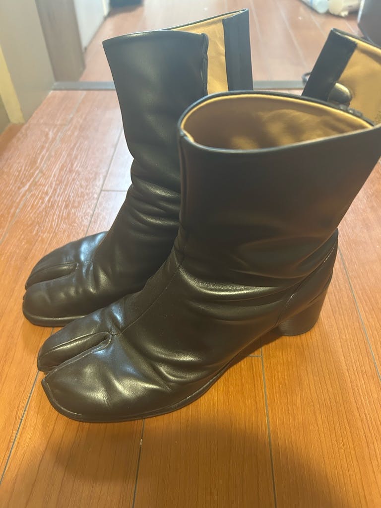 メゾンマルジェラ 足袋ブーツ 40 ヒール6cm