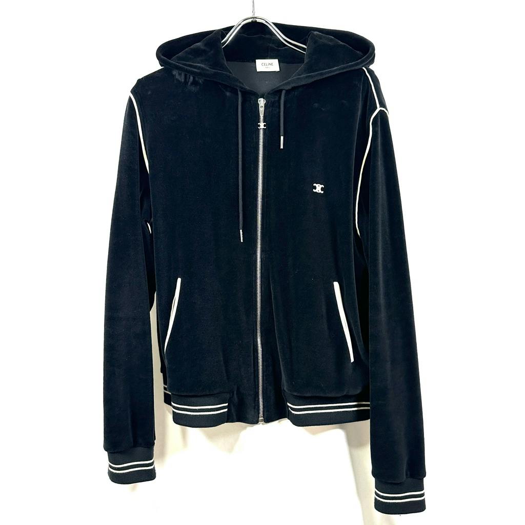 超希少◇CELINE セリーヌ ベロア セットアップ トラックスーツ