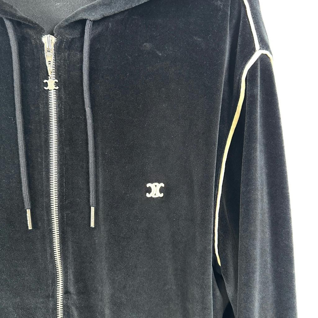 超希少◇CELINE セリーヌ ベロア セットアップ トラックスーツ