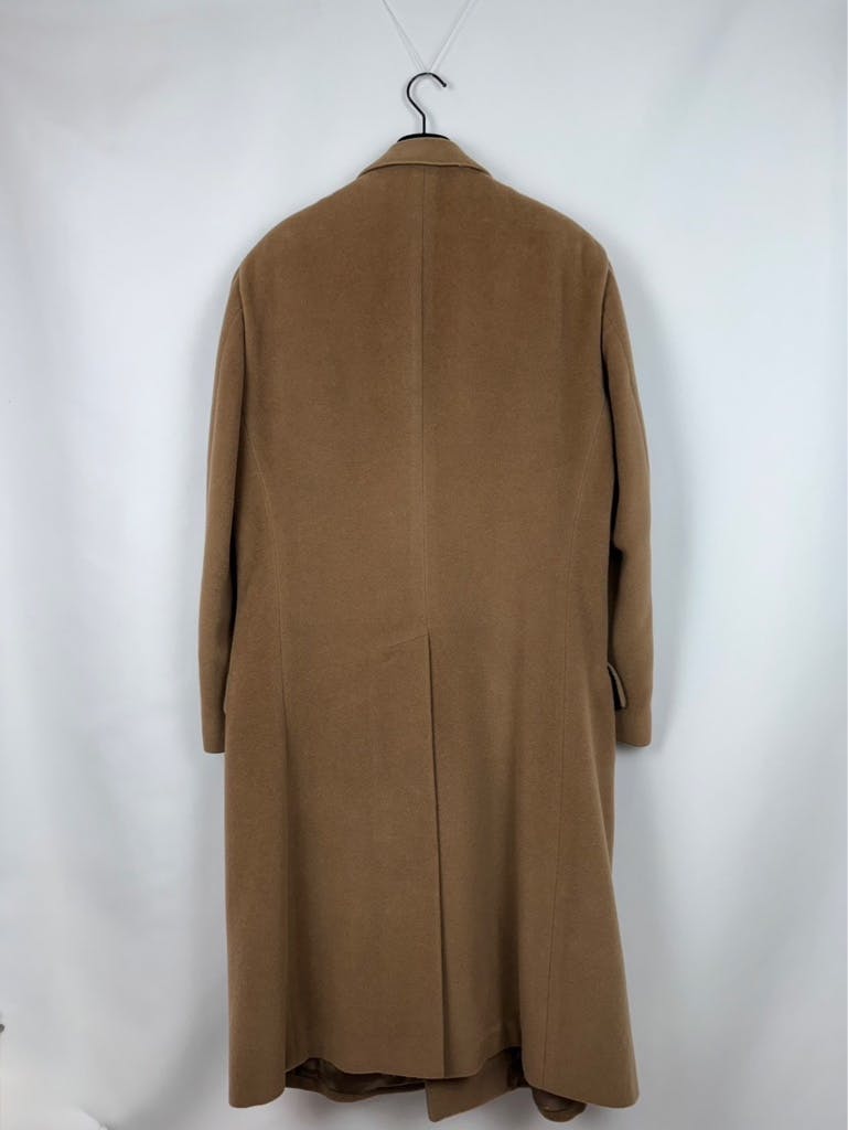 90's GIORGIO ARMANI マキシ丈 ダブル チェスターコート 90's GIORGIO ARMANI ARCHIVE ヴァージンウール マキシ丈 ダブル