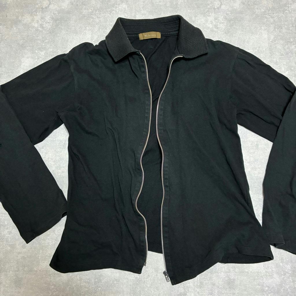90s Y's for men ジップブルゾン 90s-00s Y's for men ジップジャケット 縮絨 コットン 短丈 - ARCHIVESTOCK