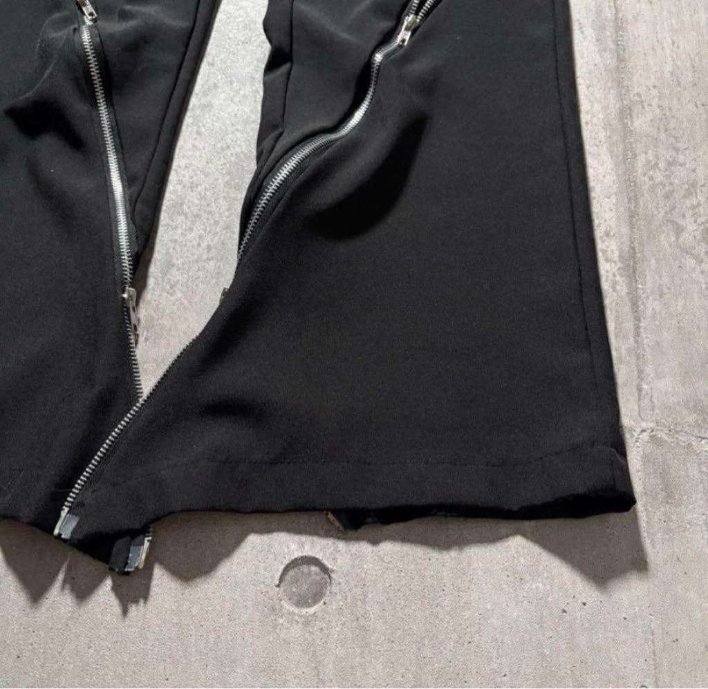 archive flare slacks zip design y2k mode - ARCHIVESTOCK