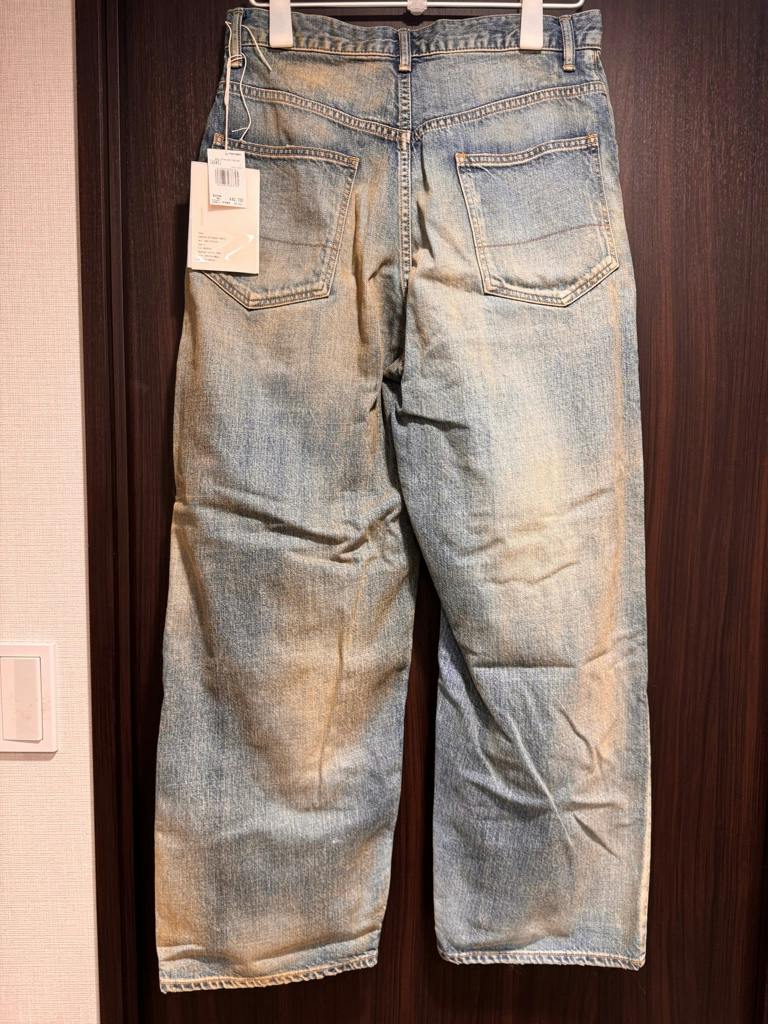 ANCELLM 25SS 伊勢丹別注UNEVEN 5P DENIM PANTS 【公式通販】