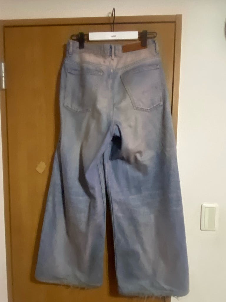 MASU BOYS BAGGY JEANS PINK INDIGO 24SS - ARCHIVESTOCK