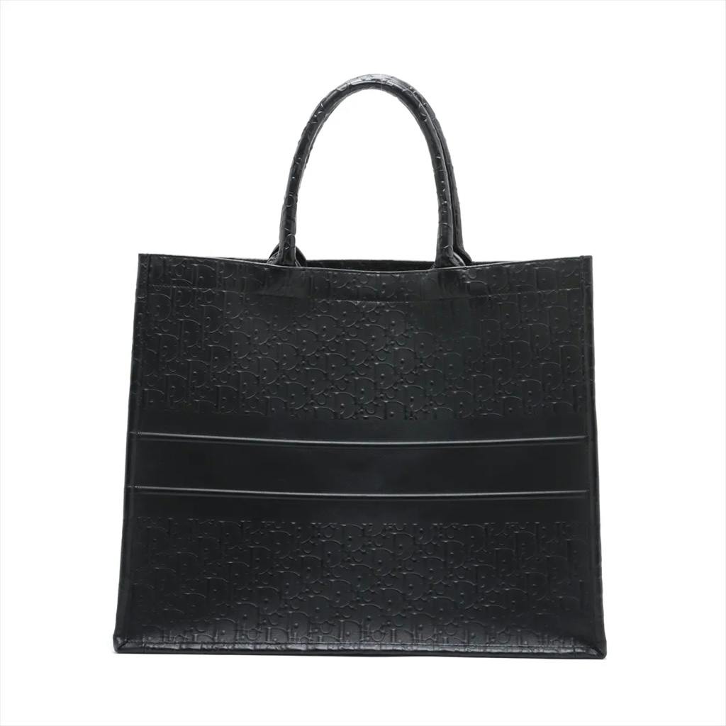 希少 Dior ディオール ブックトート レザー 希少DIOR Book Tote Large