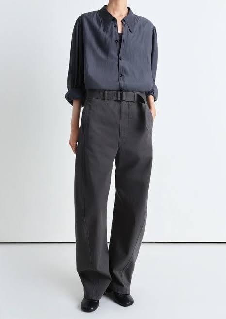 LEMAIRE 25ss twisted belted pants サイズL LEMAIRE twisted belted pants Lサイズ - ARCHIVESTOCK