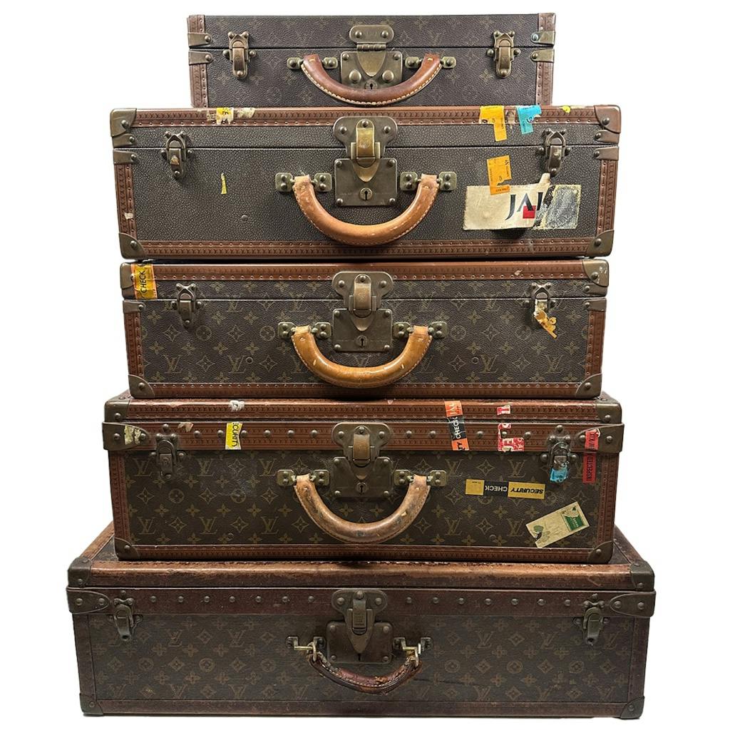 LOUIS VUITTON ルイヴィトン トランクケース モノグラムヴィンテージ 超希少◇Louis Vuitton ルイヴィトン トランクケースタワー 5段