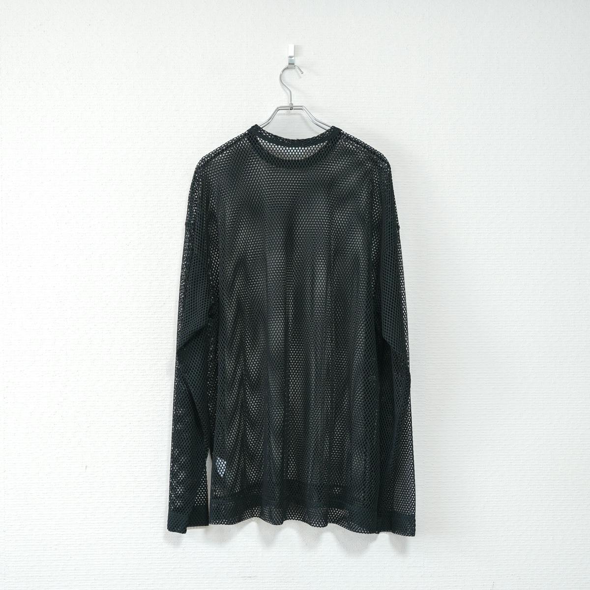 dries van noten23AWメッシュTシャツ長袖　黒 楽天市場】DRIES VAN NOTEN ドリスヴァンノッテン メッシュ
