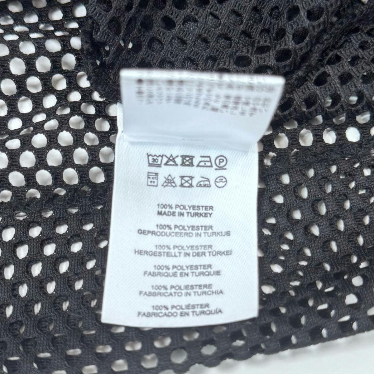 DRIES VAN NOTEN ロングスリーブメッシュTシャツ SMALL ブラック