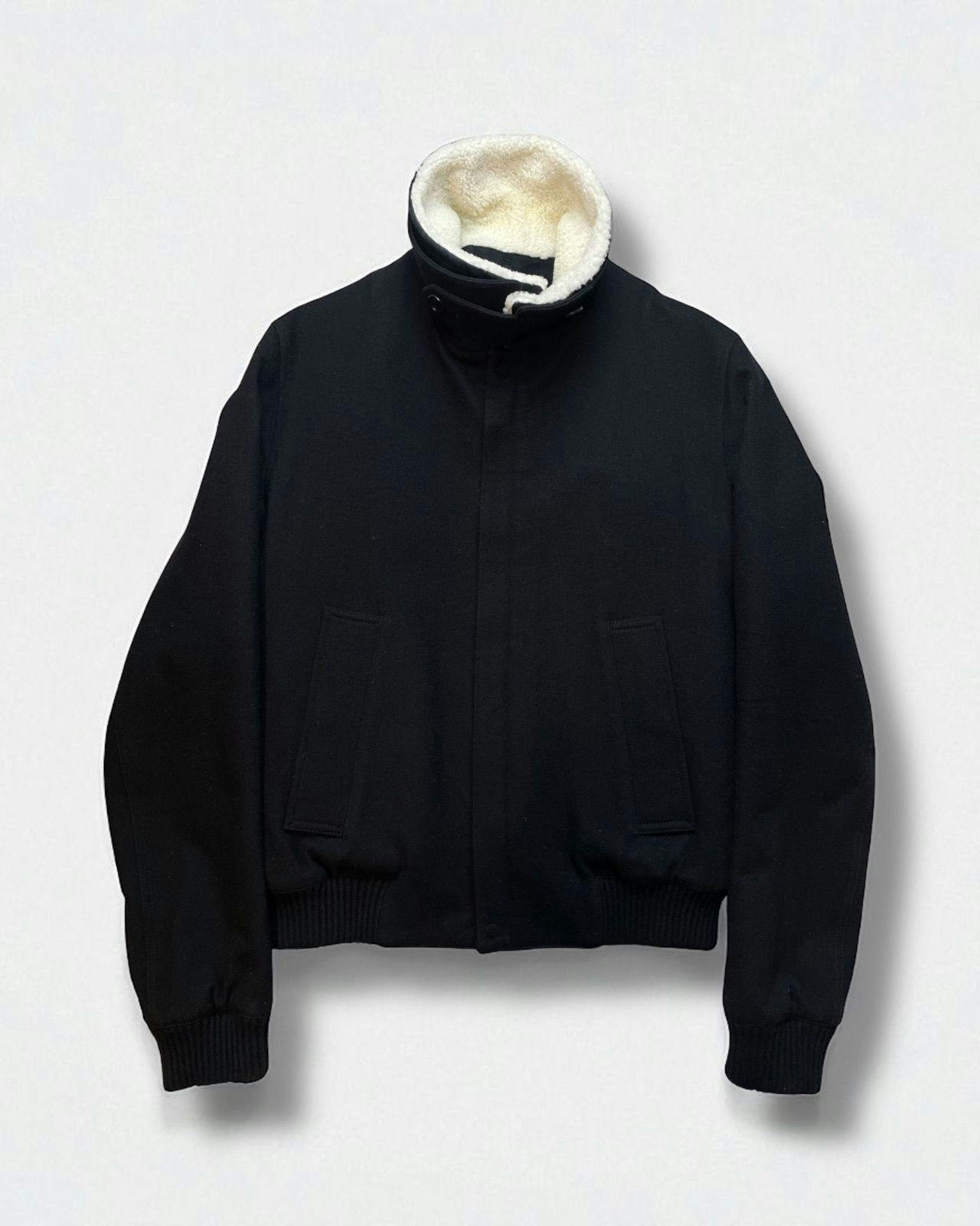 ジャケット・アウター 12AW DIOR HOMME Collar lamb boa Bomber DIOR HOMME by Kris Van Assche - AW12 Collar lamb boa Bomber