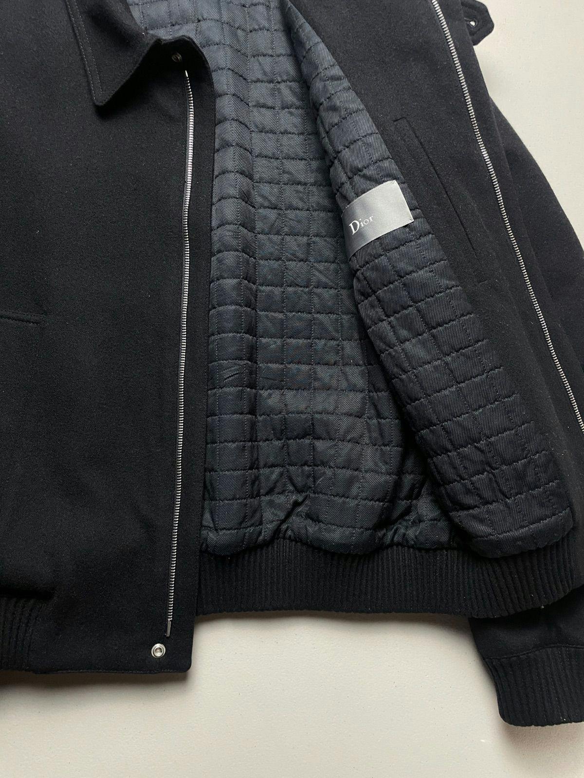 DIOR HOMME by Kris Van Assche - AW12 Collar lamb boa Bomber