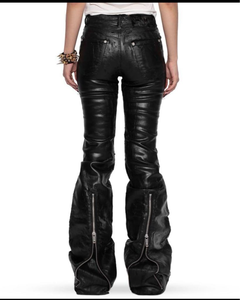 racer worldwide/ワックスコーティングフレアパンツ - ARCHIVESTOCK