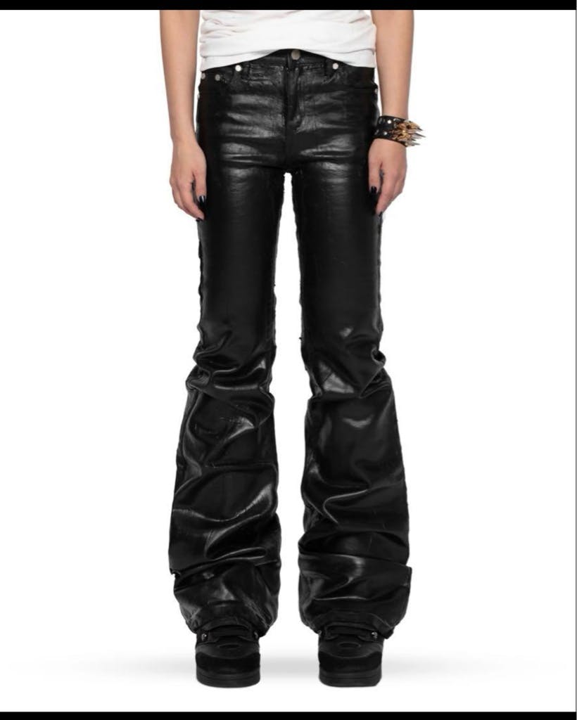 racer worldwide/ワックスコーティングフレアパンツ - ARCHIVESTOCK