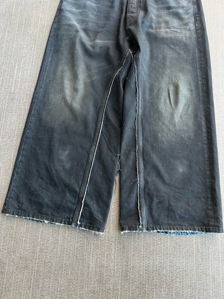 パンツ 24winter\"BALENCIAGA\"cut up baggy jeans 24winter
