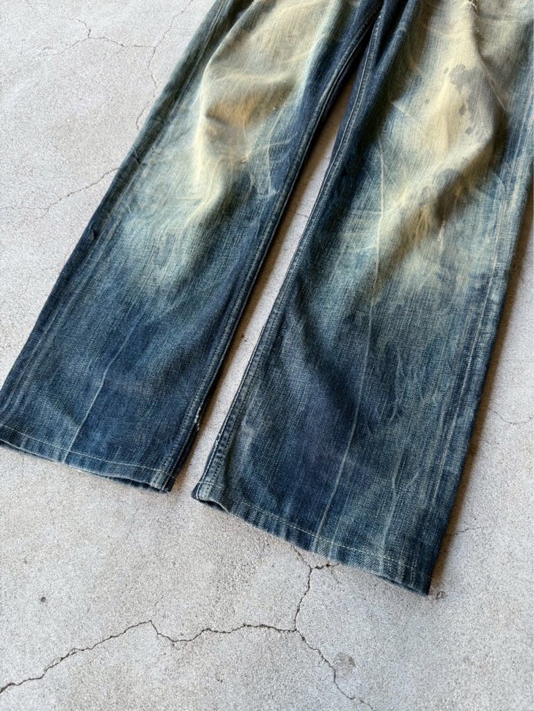 パンツ archive Diesel grunge flare denim y2k パンツ archive Diesel grunge flare denim y2k パンツ archive