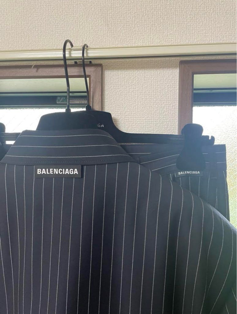 正規品　balenciaga テーラードシャツ 32 BALENCIAGA(バレンシアガ) 比翼テーラードシャツジャケット