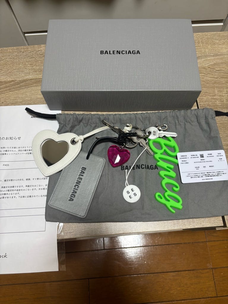 中古 BALENCIAGA Aki チャーム マルチカラー の ウィメンズ Aki チャーム / キーリング